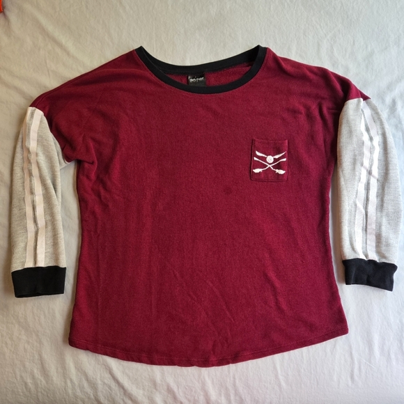 Harry Potter Quidditch Jersey Style Sweatshirt XL - light wear - Picture 1 of 10